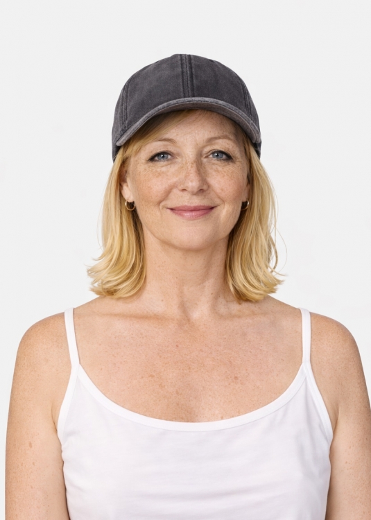 Charcoal Cap - Back Logo